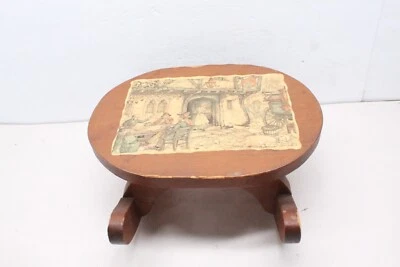 Balancín/taburete de madera para muñeca infantil vintage Foto 1 de 4