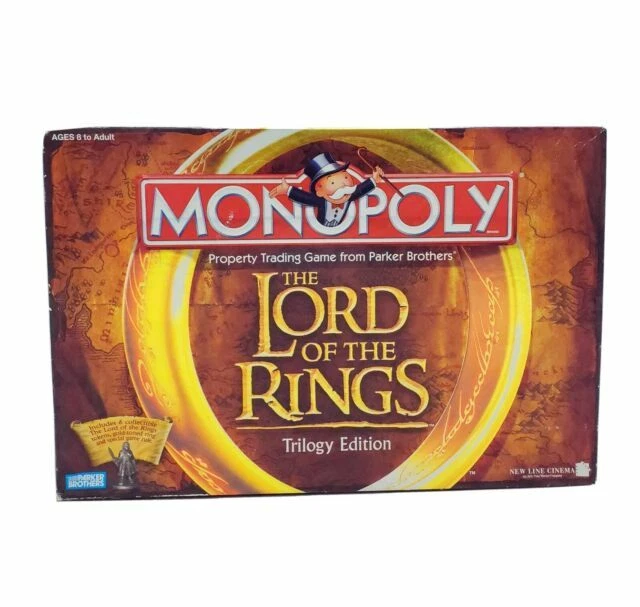 Hasbro Gaming Monopoly - The Lord of the Rings Trilogy Edition