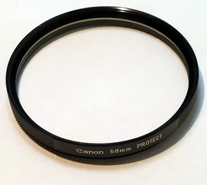 Canon 58mmLens Protect filter for 18-55mm IS EF-s - OEM Genuine - Picture 1 of 10