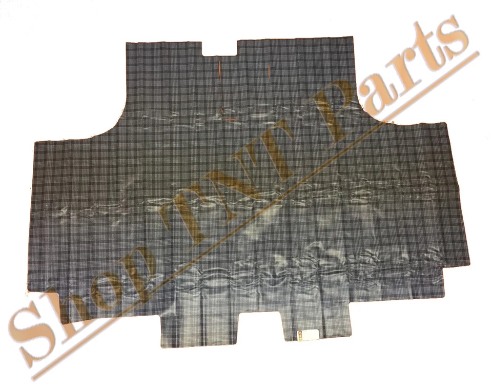 Alfombrilla de maletero Fury 1969 forro polar suave vinilo deportivo Plymouth techo rígido cupé a cuadros Foto 1 de 1