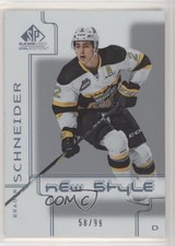2019-20 SP Game Used CHL Edition 2000-01 New Style Tribute /99 Braden Schneider