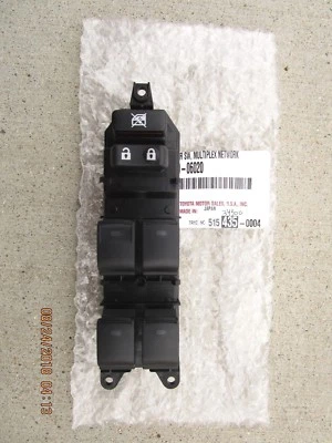 08 - 14 TOYOTA LAND CRUISER VX FRONT LEFT SIDE MASTER POWER WINDOW SWITCH NEW - Image 1 of 4