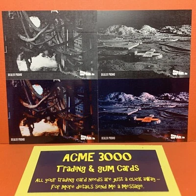 Unstoppable Space 1999 Series 4 ACME3000 DEALER Promo Sets Normal & B&W PROOF - Image 1 of 2