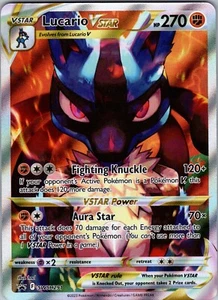 Lucario VSTAR SWSH291 SWSH: Sword & Shield Promo Cards Holo - Picture 1 of 2
