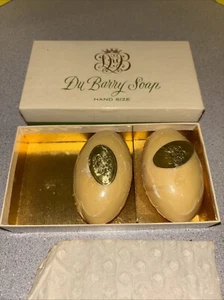 RARE Du Barry Soap For The Bath Set Of 2 Bars New Old Stock Vintage - Picture 1 of 6