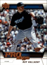 2005 Upper Deck Pro Sigs Toronto Blue Jays Baseball Card #88 Roy Halladay