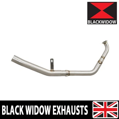 MT 125 2021 2022 2023 2024 EXHAUST SYSTEM DOWN FRONT PIPES HEADERS COLLECTOR  - Image 1 of 4