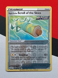 Rapid Strike Scroll of the Skies Reverse Holo 131/198 Chilling Reign Pokemon NM - Picture 1 of 2