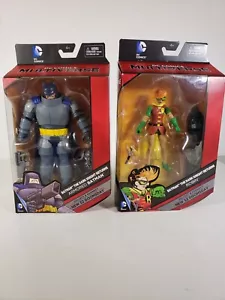 Set of 2 Figures Armored Batman and Robin The Dark Knight Returns DC Multiverse - Picture 1 of 8