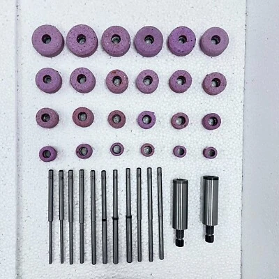 Набор шлифовальных колес Sioux Valve Seat из 24 штук + 11 штук Pilot + 2 x Stone H - Изображение 1 из 4