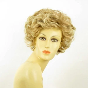 Perruque femme courte blond clair cuivré méché blond clair KIMBERLEY 27t613 - Imagen 1 de 9