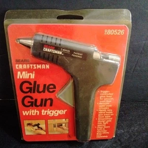 1988 SEARS 80526 Craftsman Electric Mini Glue Gun w/ Trigger NOS Vintage USA - Picture 1 of 10