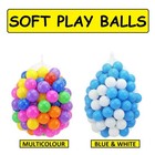 PLASTIC SOFT PLAY BALLS BRIGHT VERSATILE COLOUR ENGAGING PLAY BALLS