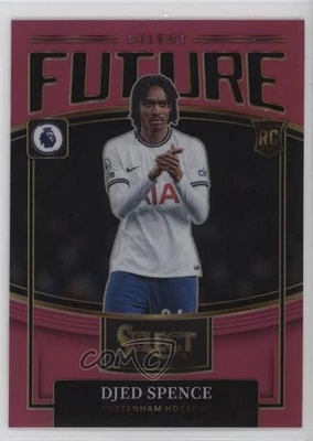 2022-23 Panini Select Premier League Future Pink Prizm /25 Djed Spence Rookie RC - Image 1 of 2