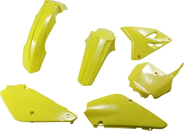UFO Restyled Complete Plastics Kit Yellow #SUKIT405K102 for Suzuki RM85/RM85L Foto 1 de 1