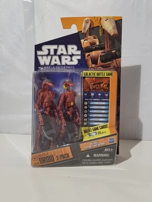 Battle Droid 2-Pack SL20 RED STAR WARS The Clone Wars Saga Legends Nuevo 2010 Foto 1 de 4