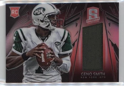 2013 Panini Spectra Materials Red /25 Geno Smith #211 Rookie RC - Image 1 of 2
