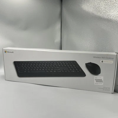 Microsoft Wireless Desktop 900 Keyboard & Mouse Set - Black - Sealed - Image 1 of 4