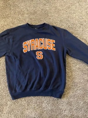 Syracuse Orange SYRACUSE S Colosseum Crewneck Sweatshirt Men's M Blue L/Sleeves - Image 1 of 4