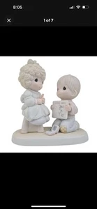 ๐จ Precious Moments 520845 Wishing You a Perfect Choice Marriage Proposal Figure - Picture 1 of 4