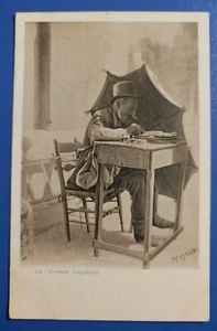 1900ca Neapel - neapolitanische Kostüme - Schreiber (Fot. Esposito) - Bild 1 von 2