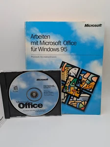 Microsoft Office für Windows 95, original CD, original Key, über 600 Seiten Buch - Bild 1 von 6
