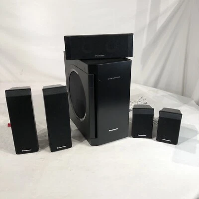 Subwoofer Panasonic Kelton SB-HW200, SB-HF470/SB-HS470/SB-HC300 SISTEMA DE SONIDO ENVOLVENTE  Foto 1 de 4