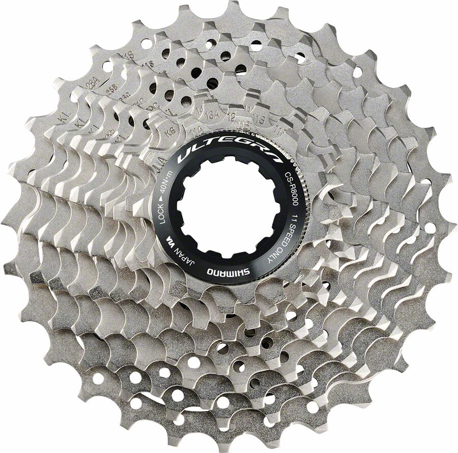 Cassette Shimano Ultegra CS-R8000 - 11 velocidades, 11-32t, plateado Foto 1 de 1