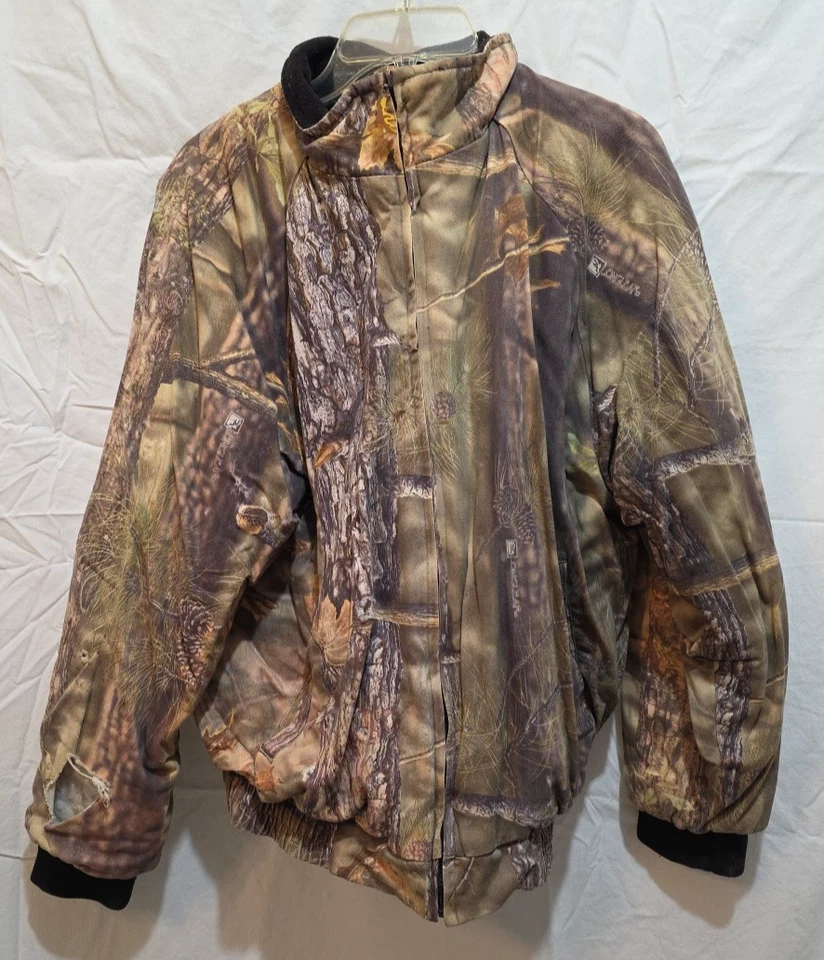 LONGLEAF Camo Full Zip Large Fleece Lined Jacket 118527 - Image 1 of 4