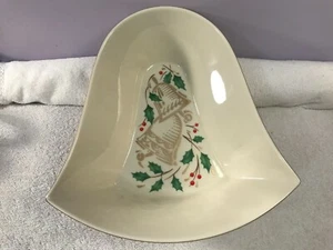 Lenox Holiday Bowl Shimmering Bell NWT EX4916 - Picture 1 of 9