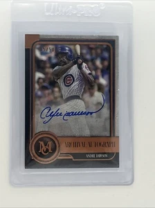 Andre Dawson 2019 Topps Museum Collection 05/50 Auto Archival Autograph - Picture 1 of 2