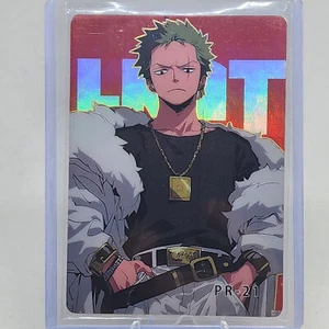 Roronoa Zoro KR Rare Card Premium One Piece X Dragon Ball Z /66 - Picture 1 of 6