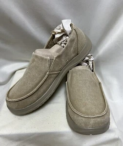 Shoes Soft Science Frisco Canvas Tan M13 W15 - Picture 1 of 6