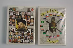 2 Packs Terrorist Playing Cards Vos ad Glorium Parate Collectible Military Decks - Picture 1 of 12