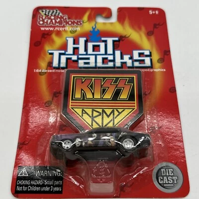 Coche Hot Rods 2001 de metal fundido a presión KISS ARMY de colección Racing Champions Hot Tracks Foto 1 de 4