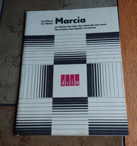 Marcia (1826) * Carl Maria von Weber * Partitur + Stimmen - Bild 1 von 4