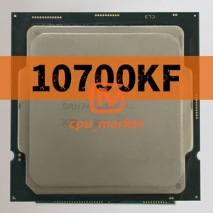 Intel Cores i7-10700KF SRH74 3.8GHz 8 Cores 16T 125W LGA1200 CPU Processor - Picture 1 of 1