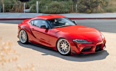 20” BD F12 BRUSHED SILVER CONCAVE RIMS WHEELS FOR SUPRA GR 20X10 & 20X11 - Изображение 1 из 4