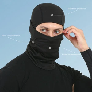 Balaclava Thin Face Mask UV Protection Ski Sun Hood Tactical Masks for Men Women - Picture 1 of 10