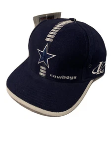 De Colección Años 90 Dallas Cowboys Sombrero Correa Ajustable NFL PROLINE Fútbol Azul. ¡Nuevo!¡! - Imagen 1 de 6