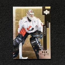 1997-98 UD BLACK DIAMOND ROBERTO LUONGO ROOKIE GOLD TRIPLE DIAMOND RC #131