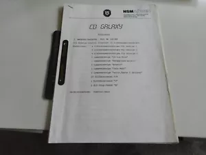 Anleitung deutsch für Musikbox NSM Löwen Galaxy CD - Bild 1 von 1
