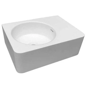 Castano Solid Surface Wall Basin Bathroom Vanity Sink White Siera SIESS450WBW - Picture 1 of 1