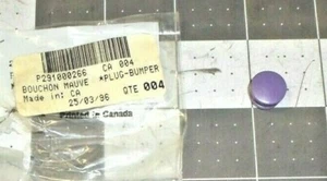 SEA-DOO PWC 291000266 BUMPER PLUG VIOLET NOS 1 QUANTITY OEM FREE SHIPPING - Picture 1 of 2