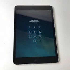 Apple iPad Mini A1432 Silver Wi-Fi Only iOS Tablet - for parts - Picture 1 of 10