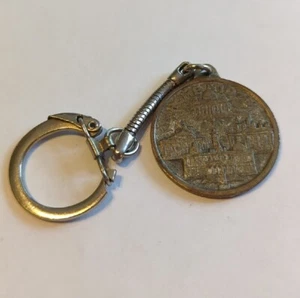 Schlüsselanhänger Ring Rom Italien Metall historische Gebäude Heiliges Jahr Bruder 1975 - Bild 1 von 9