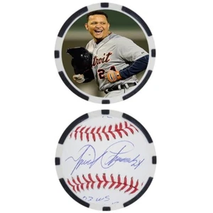 Miguel Cabrera SIGNED Baseball Legends Poker Chip - Bild 1 von 2