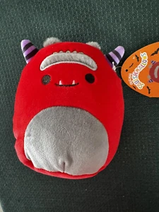Nuevo Original Squishmallows Jeb el Monstruo 5" Peluche Halloween Otoño - Imagen 1 de 2