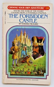 Edward Packard The Forbidden Castle #14 CYOA Choose Your Own Adventure Vtg book - Picture 1 of 13