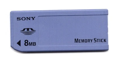 Sony Genuine Memory Stick 8MB MEGABYTE MSA-8A Camera Memory Card - Image 1 of 2